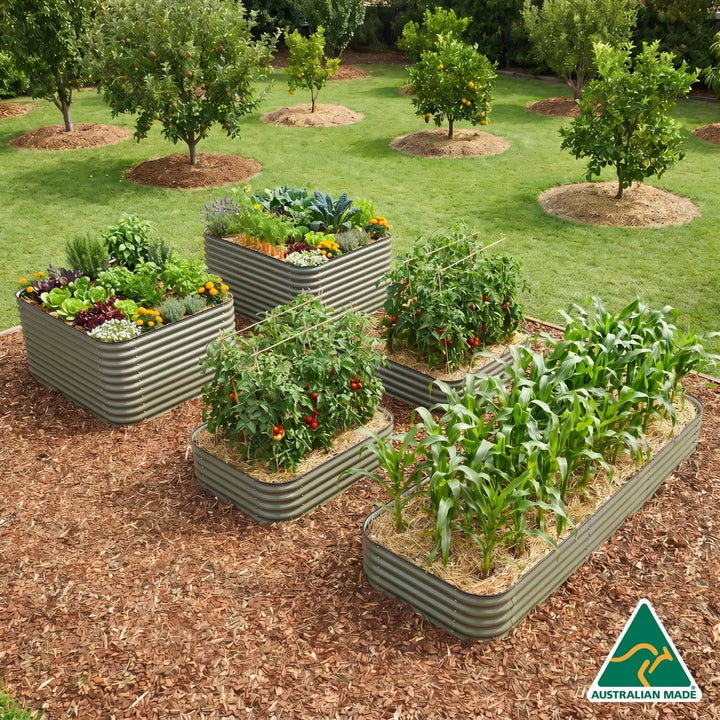 Family Plus Garden Setup – 5 Jumbo Beds