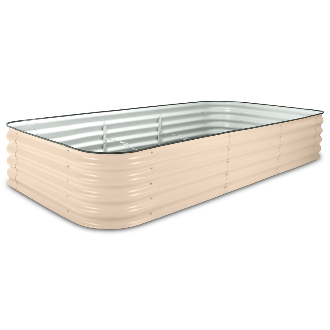 Jumbo Modular Steel Raised Garden Bed 15" Tall