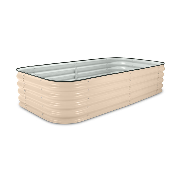Large Modular Steel Raised Garden Bed 15" Tall