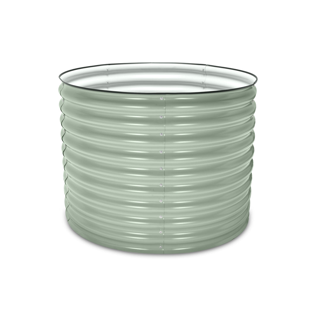 Round Metal Raised Garden Bed 29" Tall