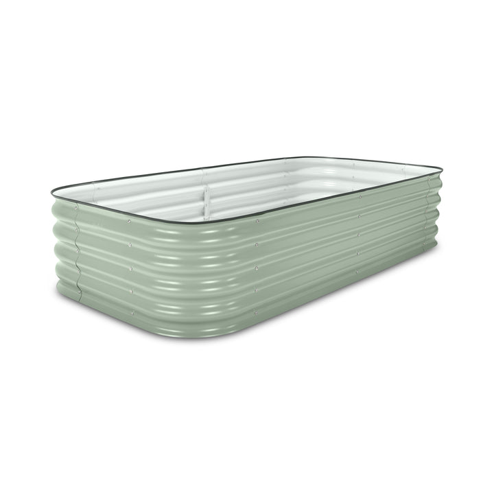 Large Modular Steel Raised Garden Bed 15" Tall