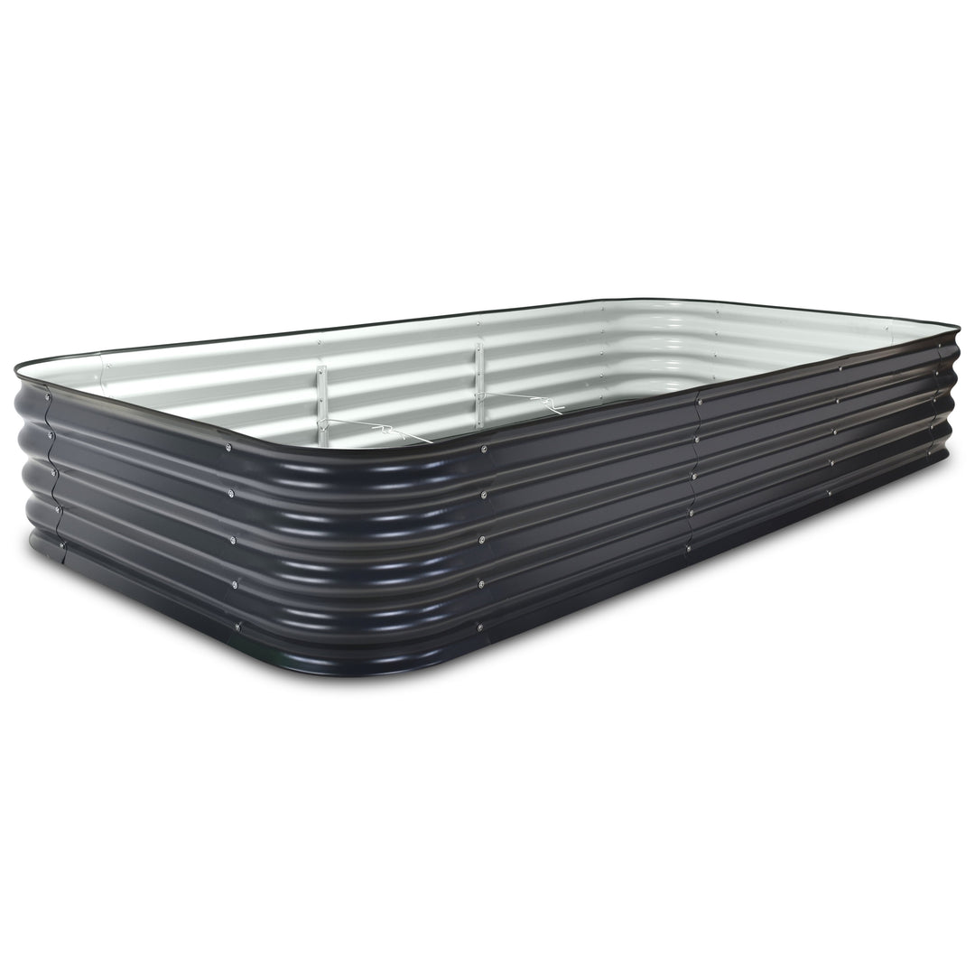 Jumbo Modular Steel Raised Garden Bed 15" Tall