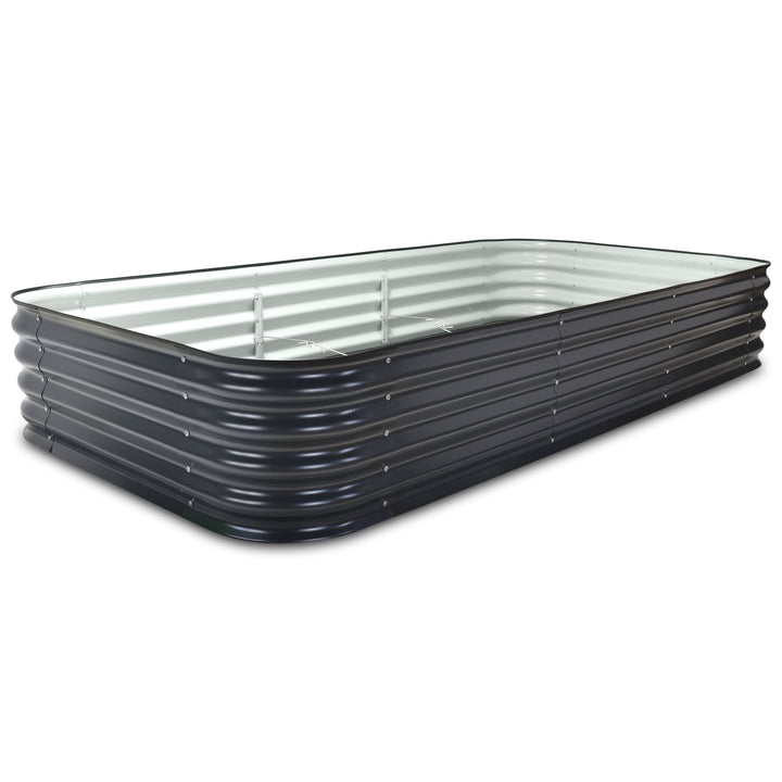 Jumbo Modular Steel Raised Garden Bed 15" Tall