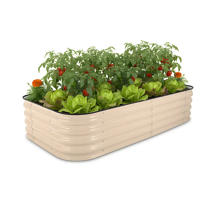 15" merino metal raised garden bed