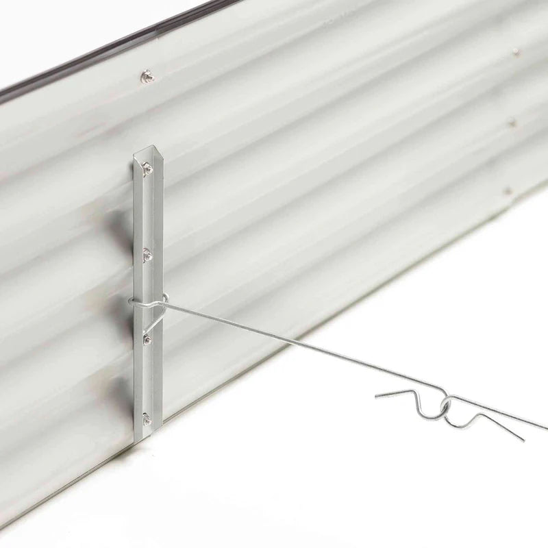 Medium Modular Steel Raised Garden Bed 15" Tall